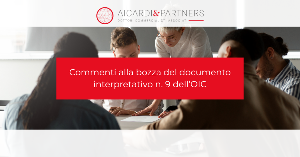 Comments on Draft Interpretive Document No. 9 of the OIC (Organismo Italiano di Contabilità)