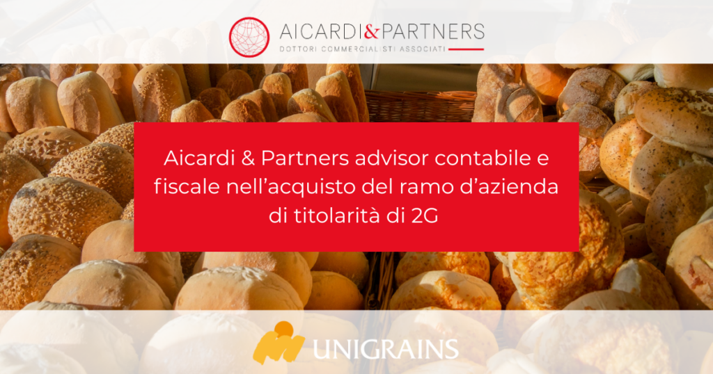 Aicardi & Partners advised on the acquisition of 2G