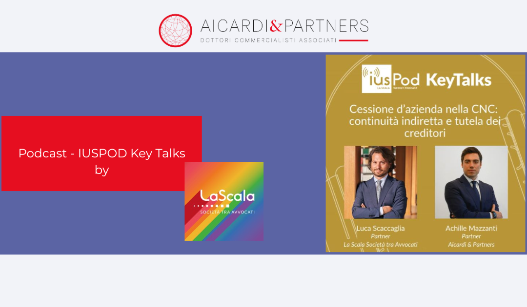 Business transfers in negotiated crisis composition: Achille Mazzanti featured on IUSPod Key Talks